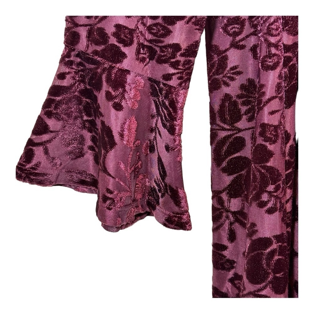 London Times Velvet Burnout Dress NWT - Picture 6 of 7